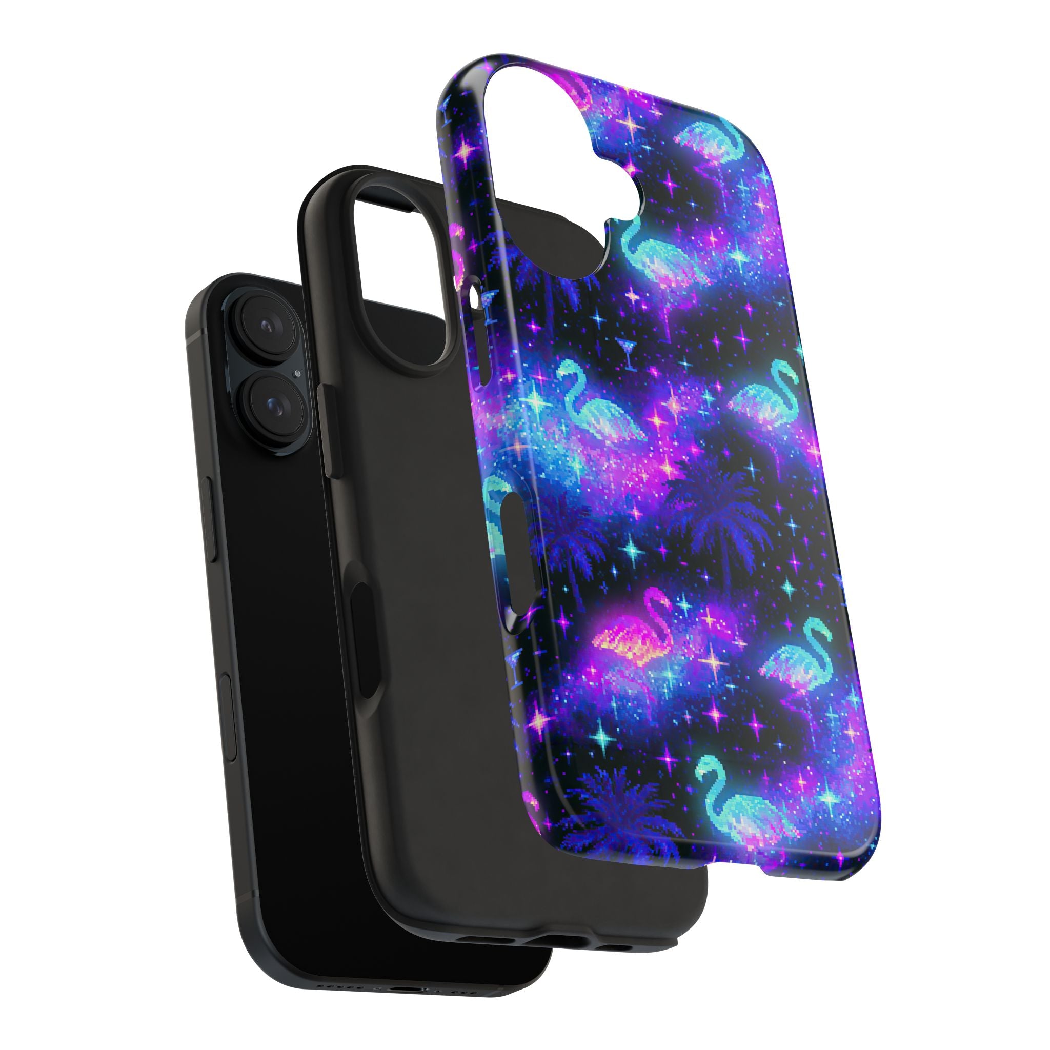 Celestial Flamingos | Tough Phone Case