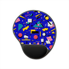 Blue Screen Confetti | Mouse Pad with Wrist Support