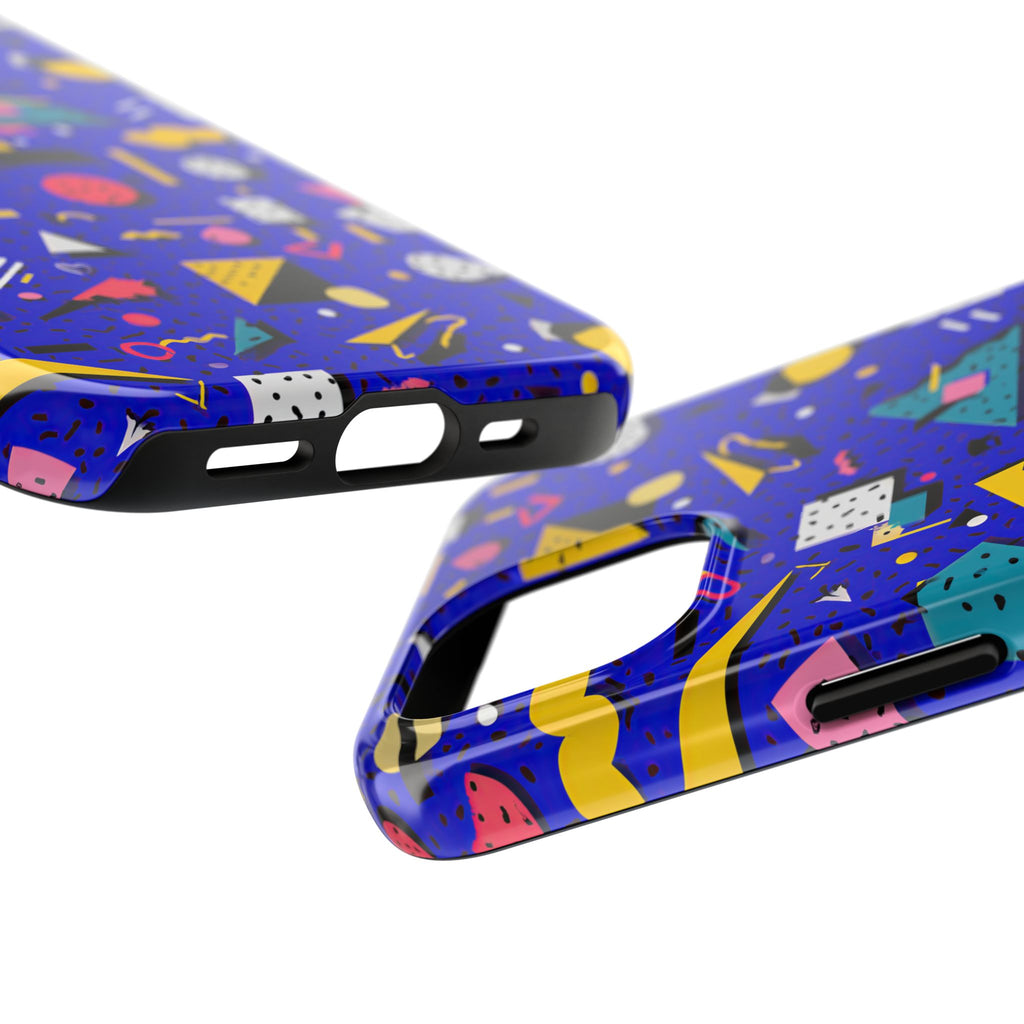 Blue Screen Confetti | Tough Phone Case