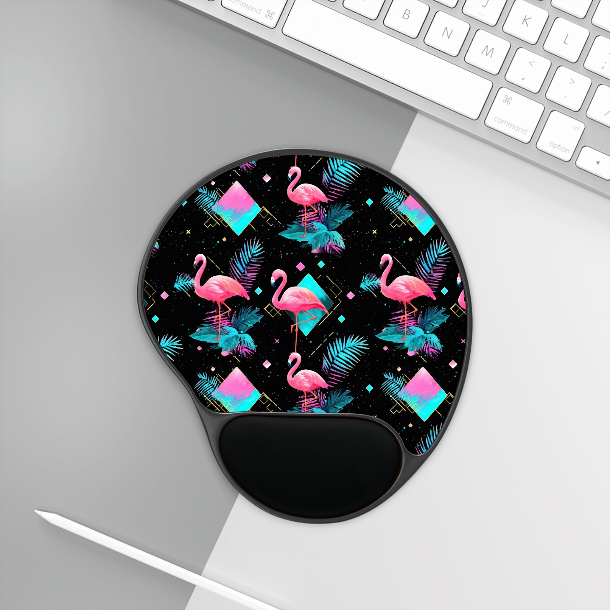 Casual Flamingo Friday | Mouse Pad with Wrist Support