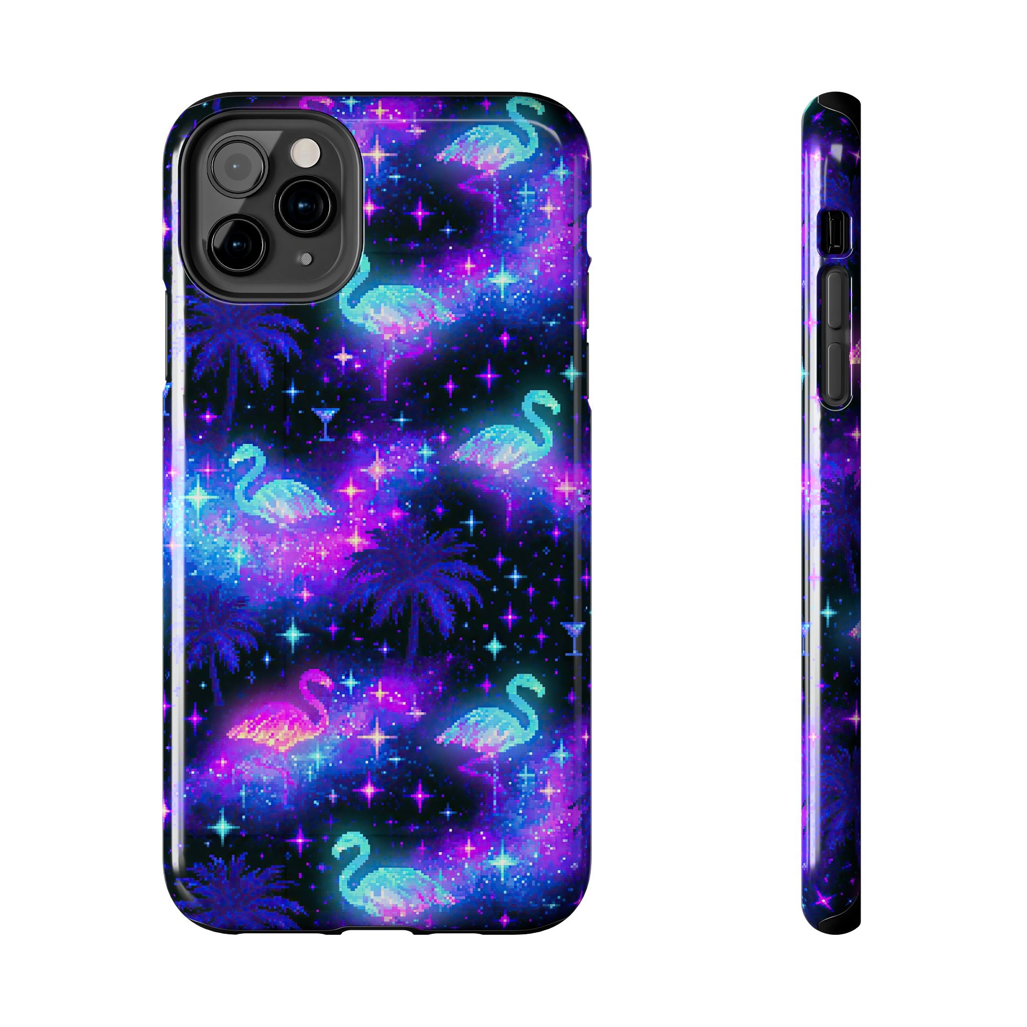 Celestial Flamingos | Tough Phone Case