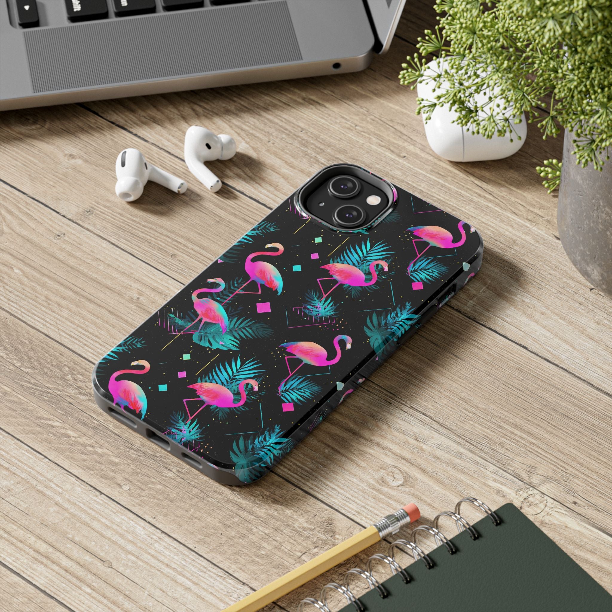 Flamingo Lounge | Tough Phone Case