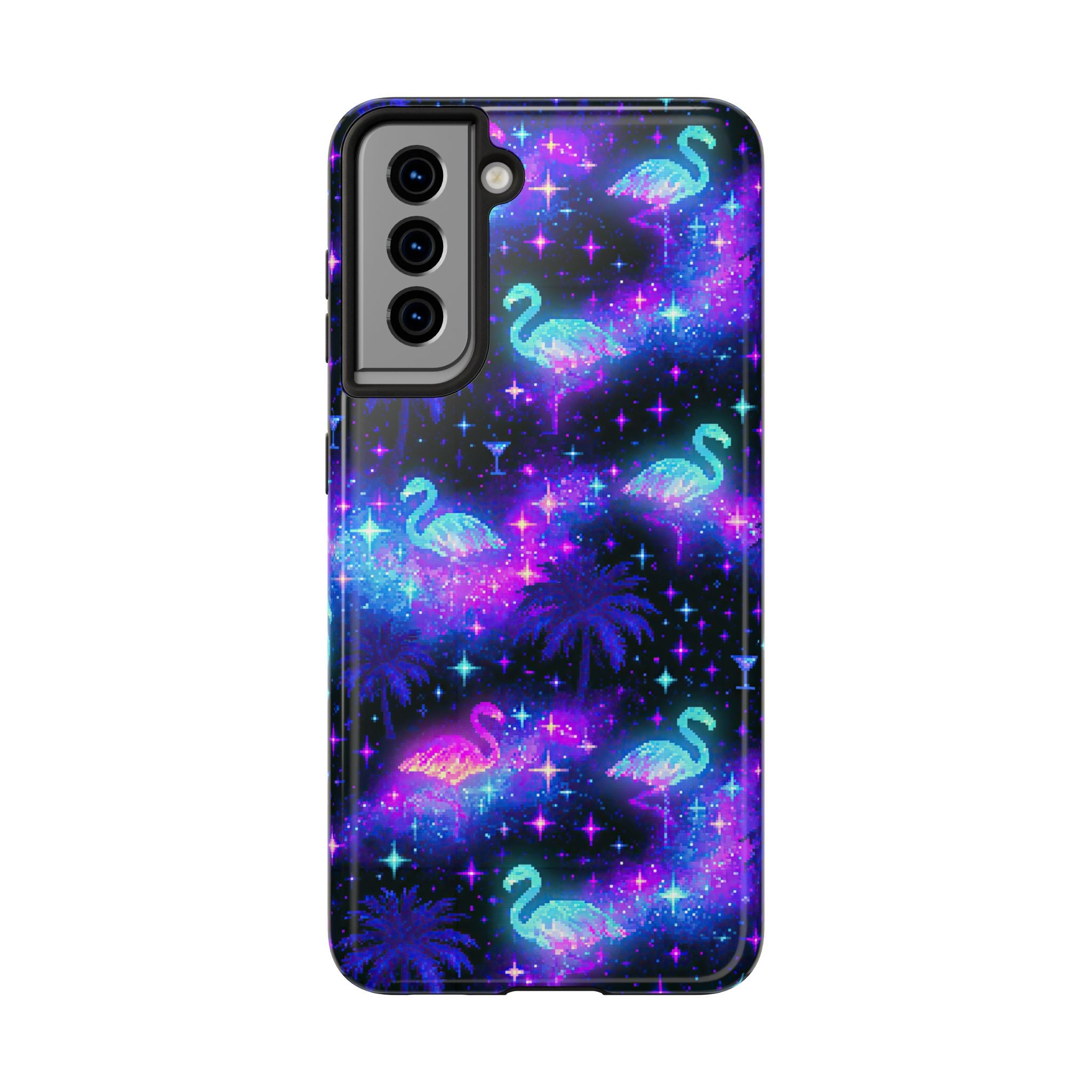 Celestial Flamingos | Tough Phone Case