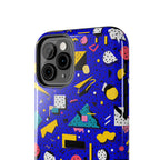 Blue Screen Confetti | Tough Phone Case