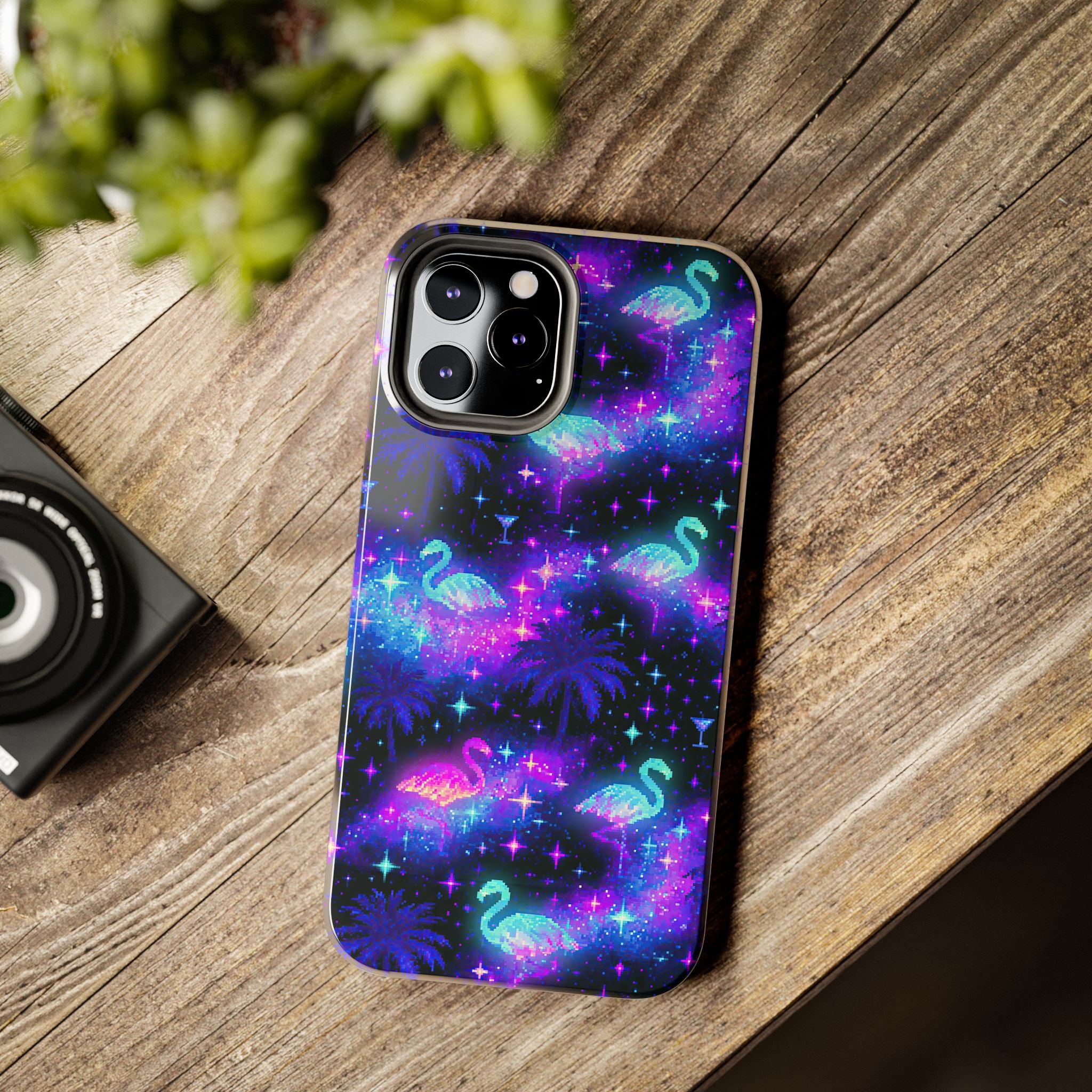 Celestial Flamingos | Tough Phone Case