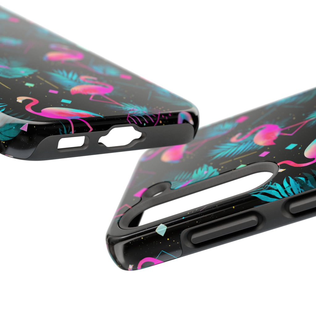 Flamingo Lounge | Tough Phone Case