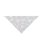 Flamingo on the Clock | Pet Bandana