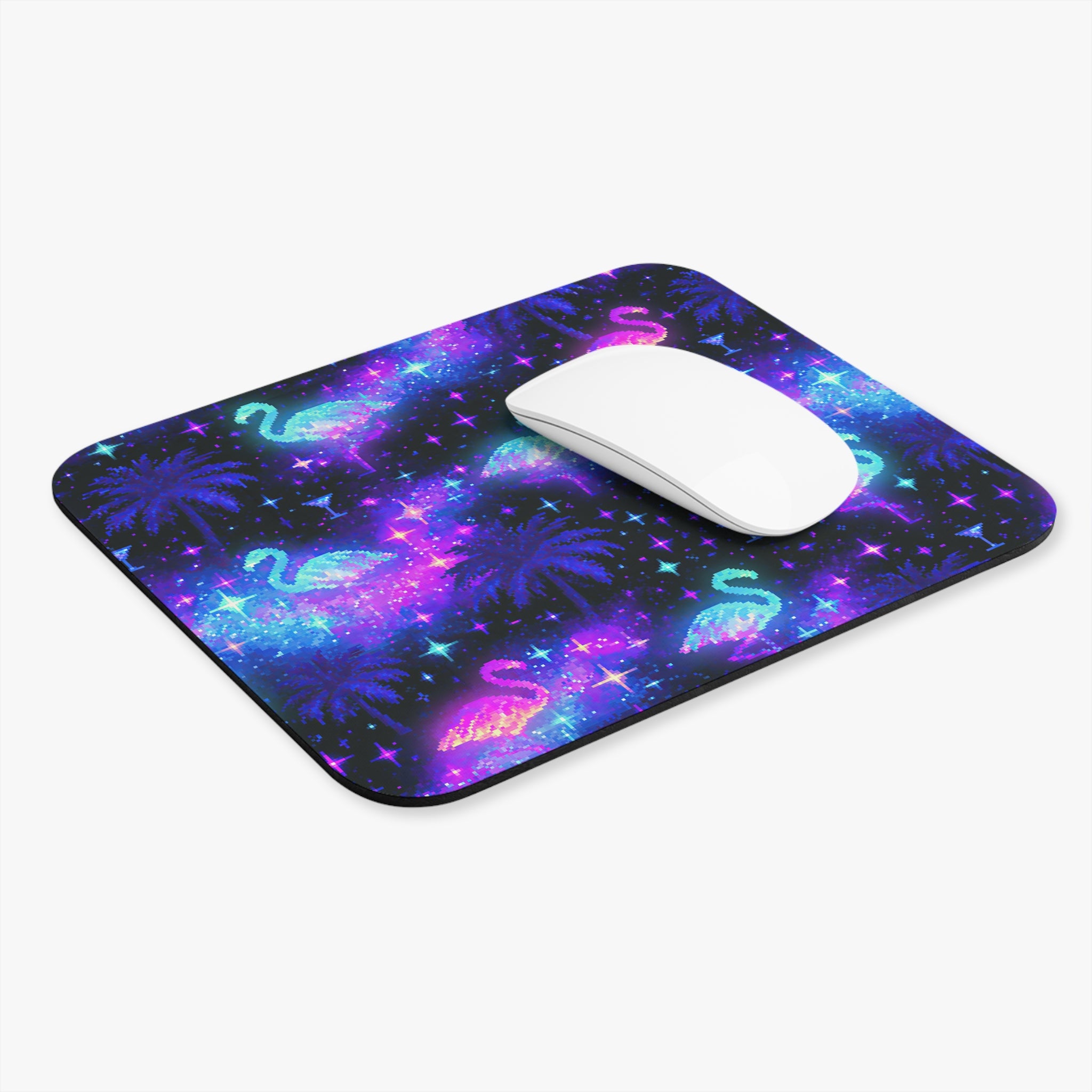 Celestial Flamingos | Mouse Pad