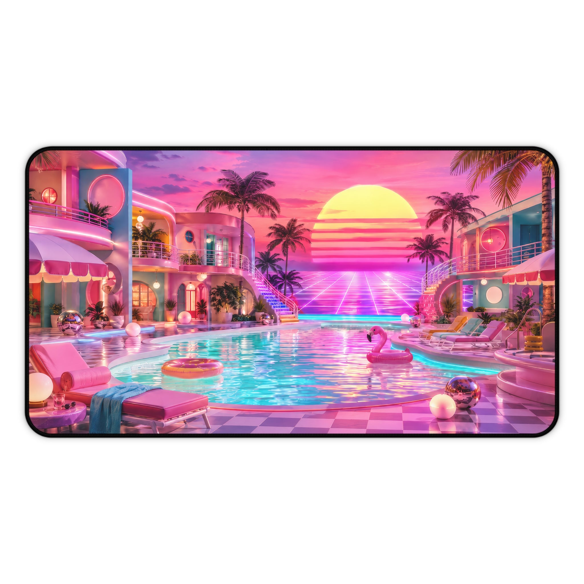 Hotel Chromacade | Desk Mat