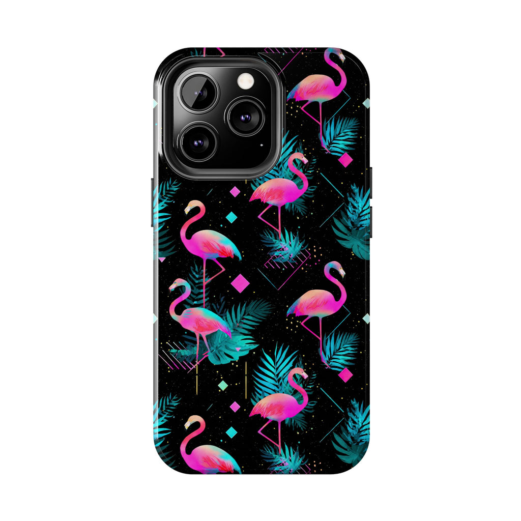 Flamingo Lounge | Tough Phone Case