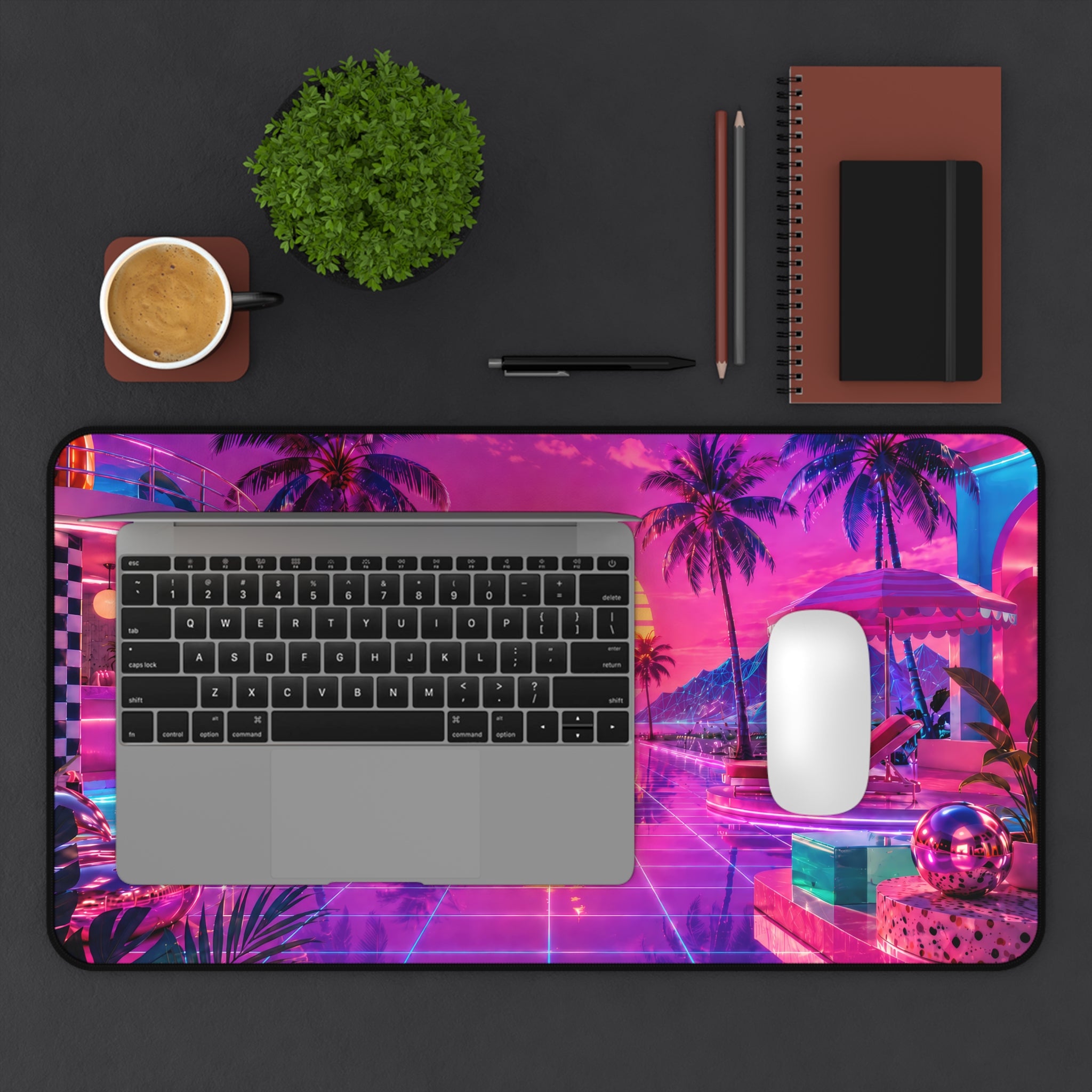 Synthetic Sunset | Desk Mat
