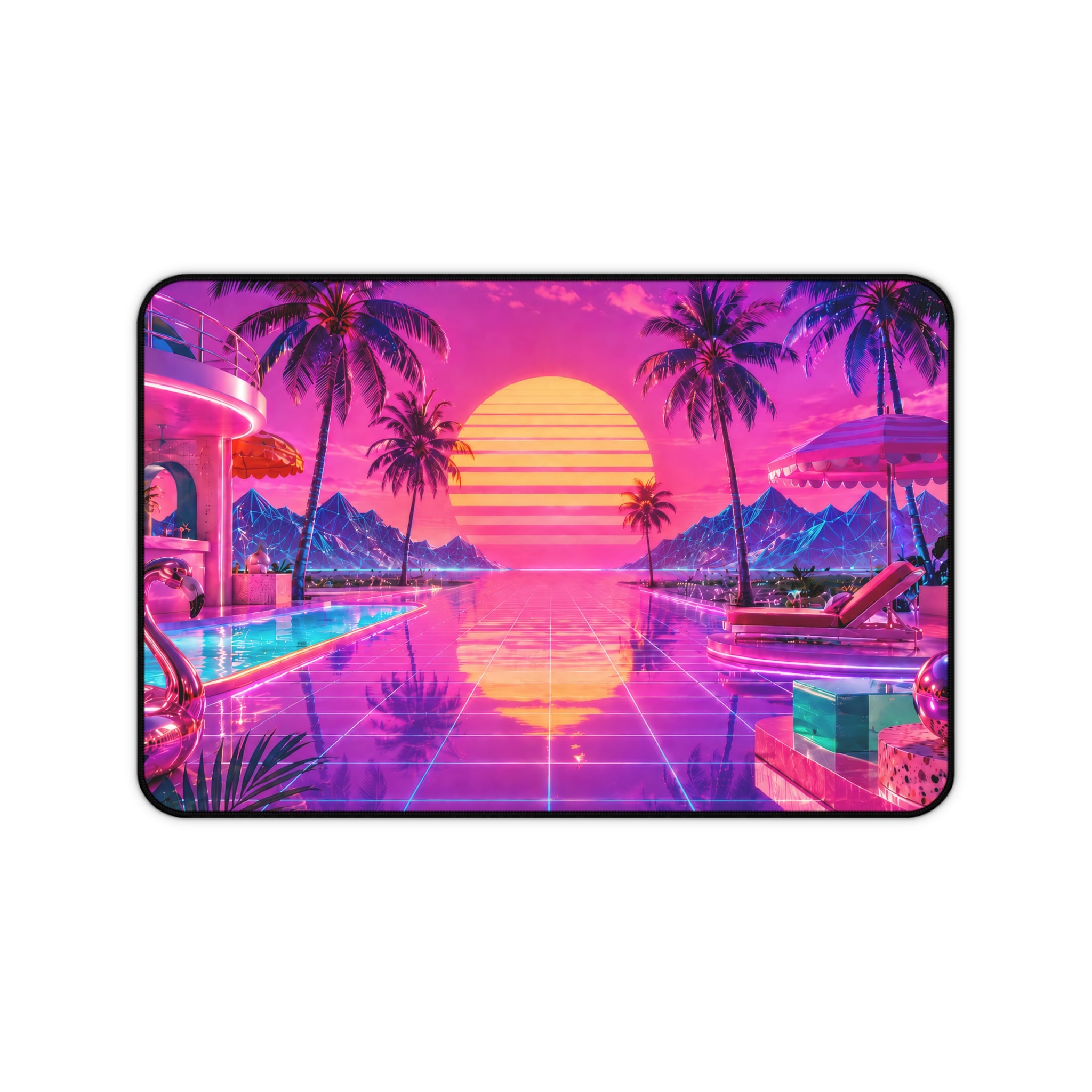 Synthetic Sunset | Desk Mat