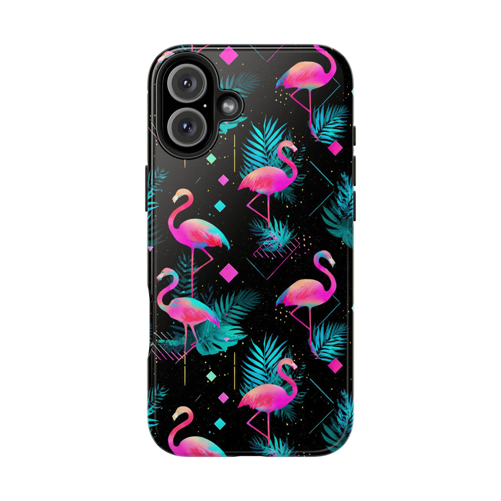 Flamingo Lounge | Tough Phone Case