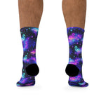 Celestial Flamingos | Crew Socks