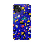 Blue Screen Confetti | Tough Phone Case