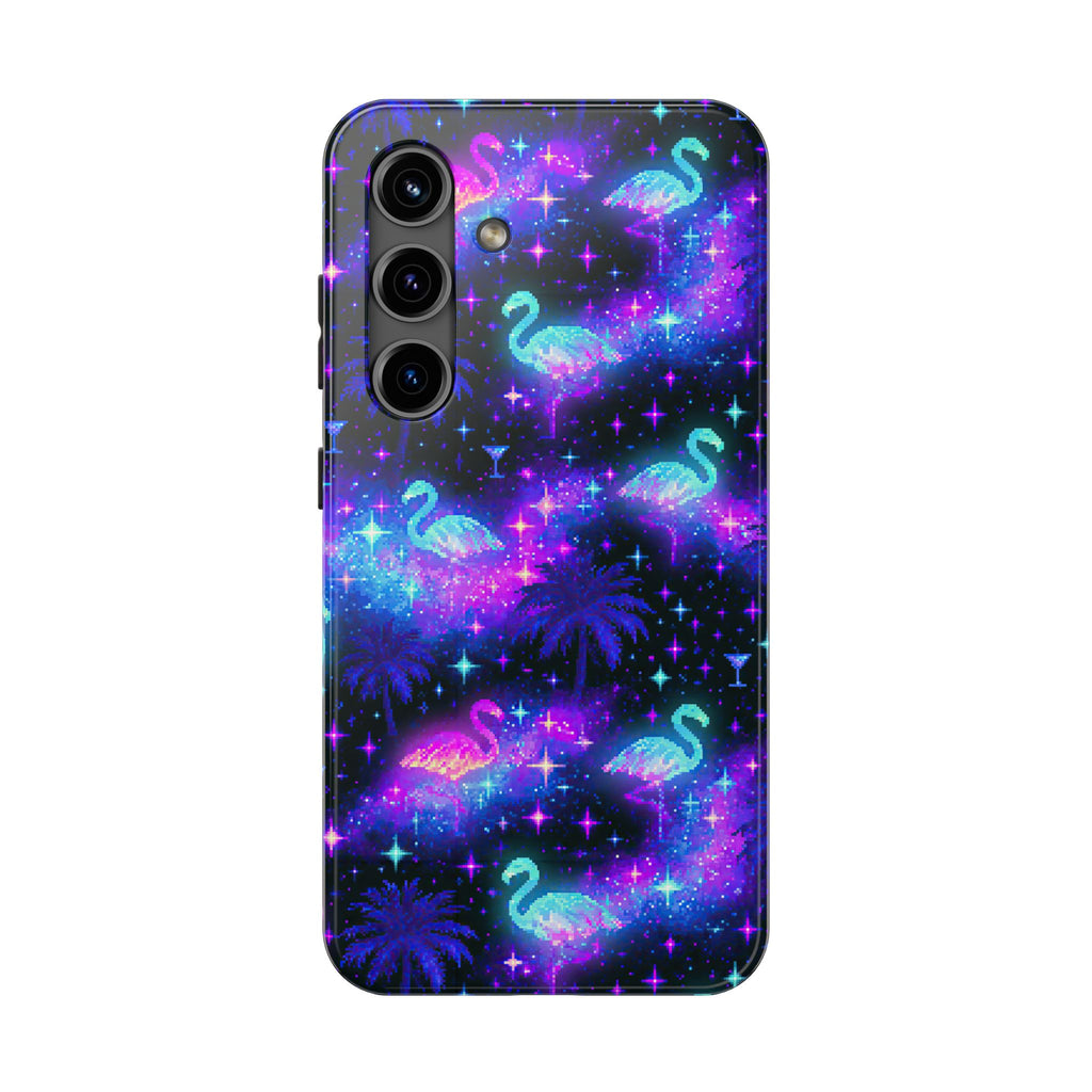 Celestial Flamingos | Tough Phone Case
