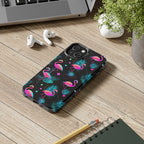 Flamingo Lounge | Tough Phone Case