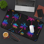 Neon Palmwave | Desk Mat