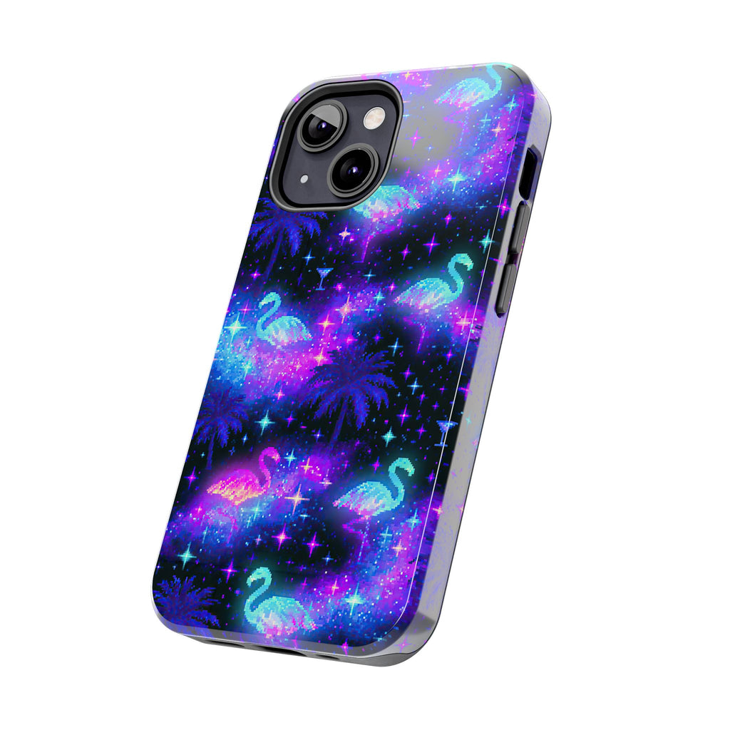 Celestial Flamingos | Tough Phone Case