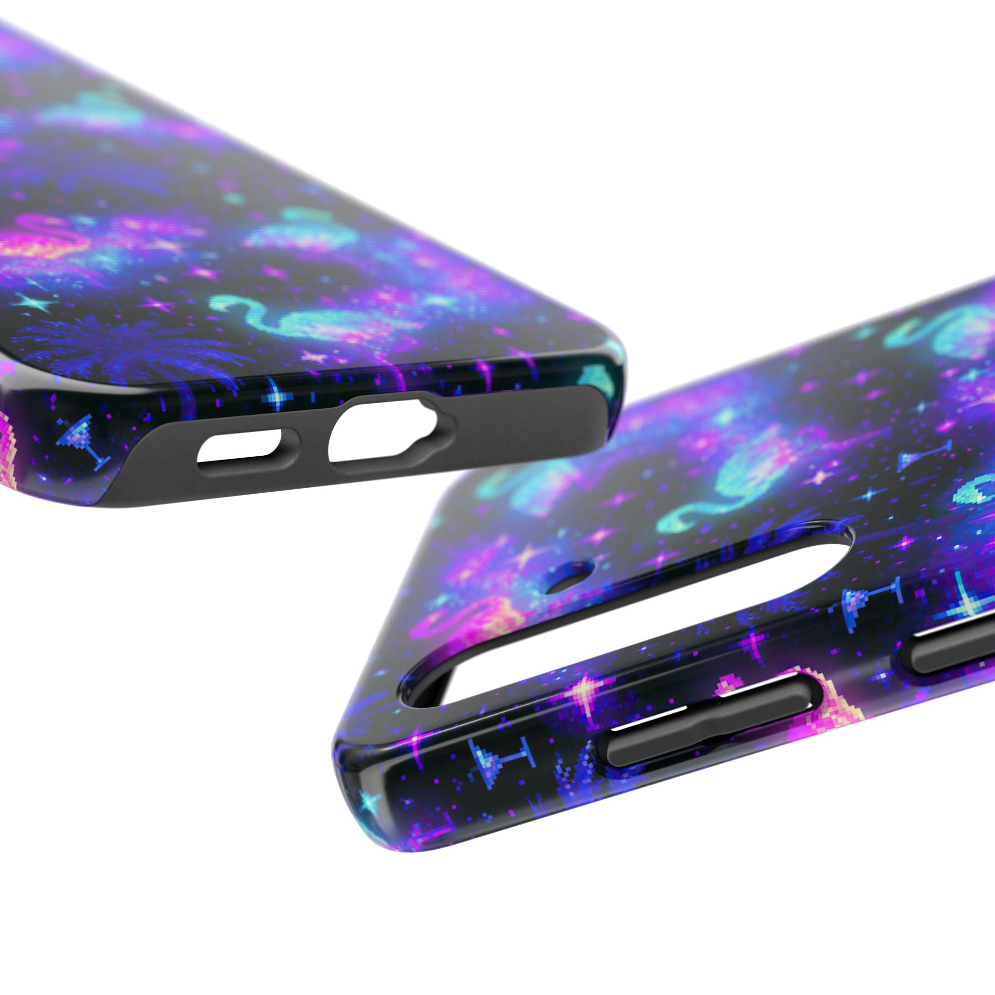 Celestial Flamingos | Tough Phone Case