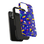 Blue Screen Confetti | Tough Phone Case