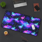 Celestial Flamingos | Desk Mat