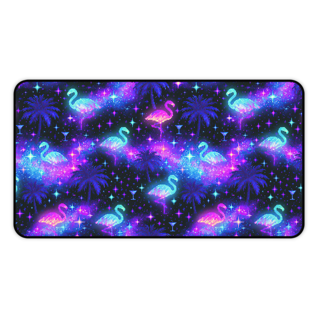 Celestial Flamingos | Desk Mat