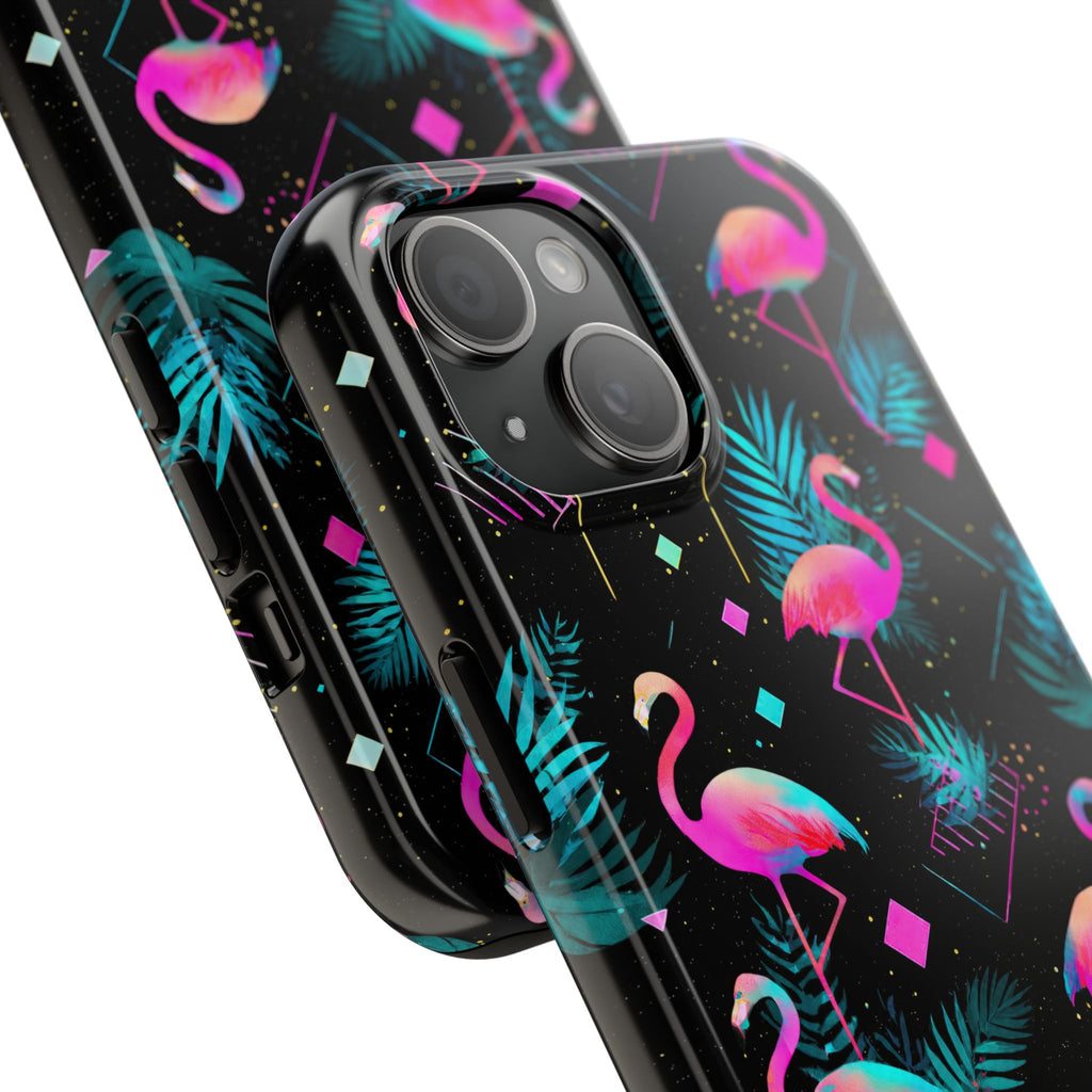 Flamingo Lounge | Tough Phone Case