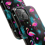Flamingo Lounge | Tough Phone Case