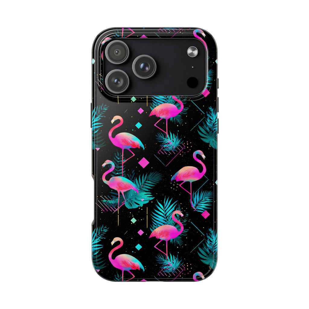Flamingo Lounge | Tough Phone Case