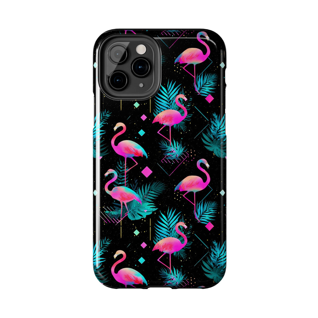 Flamingo Lounge | Tough Phone Case