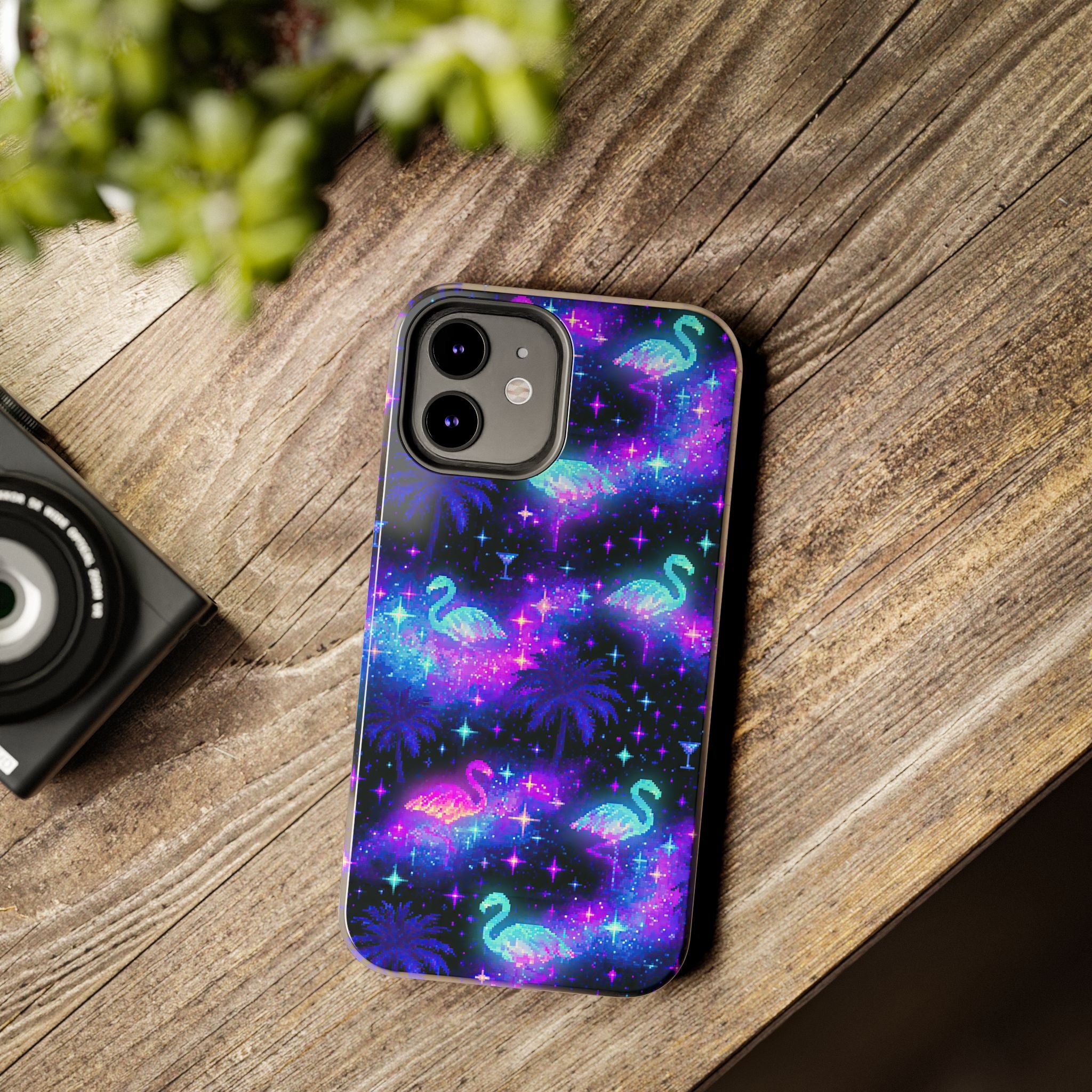 Celestial Flamingos | Tough Phone Case