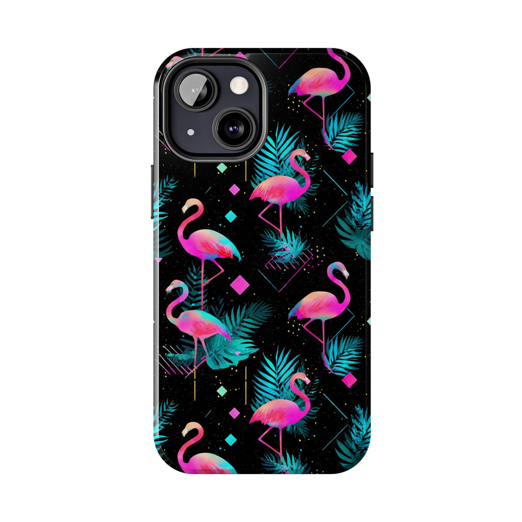 Flamingo Lounge | Tough Phone Case