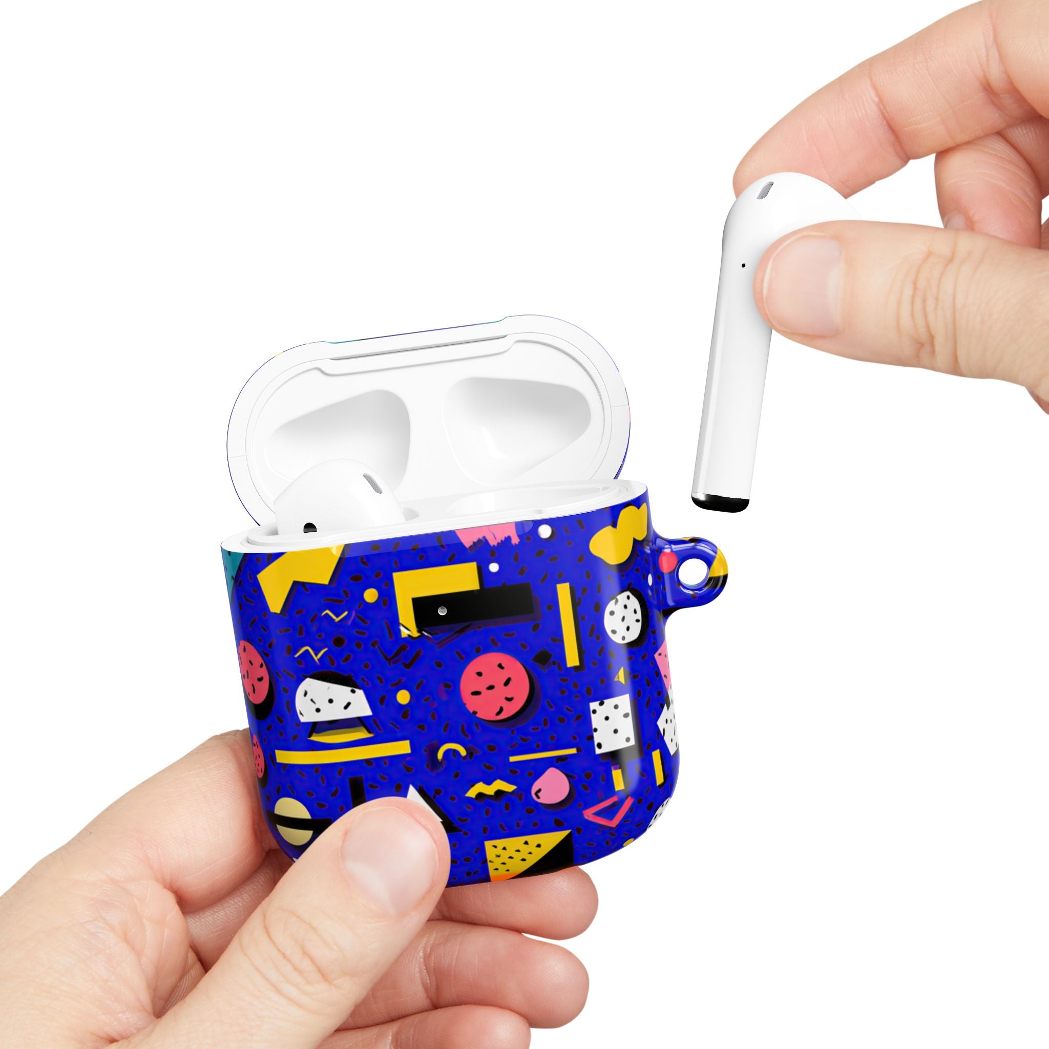 Blue Screen Confetti | AirPod Case