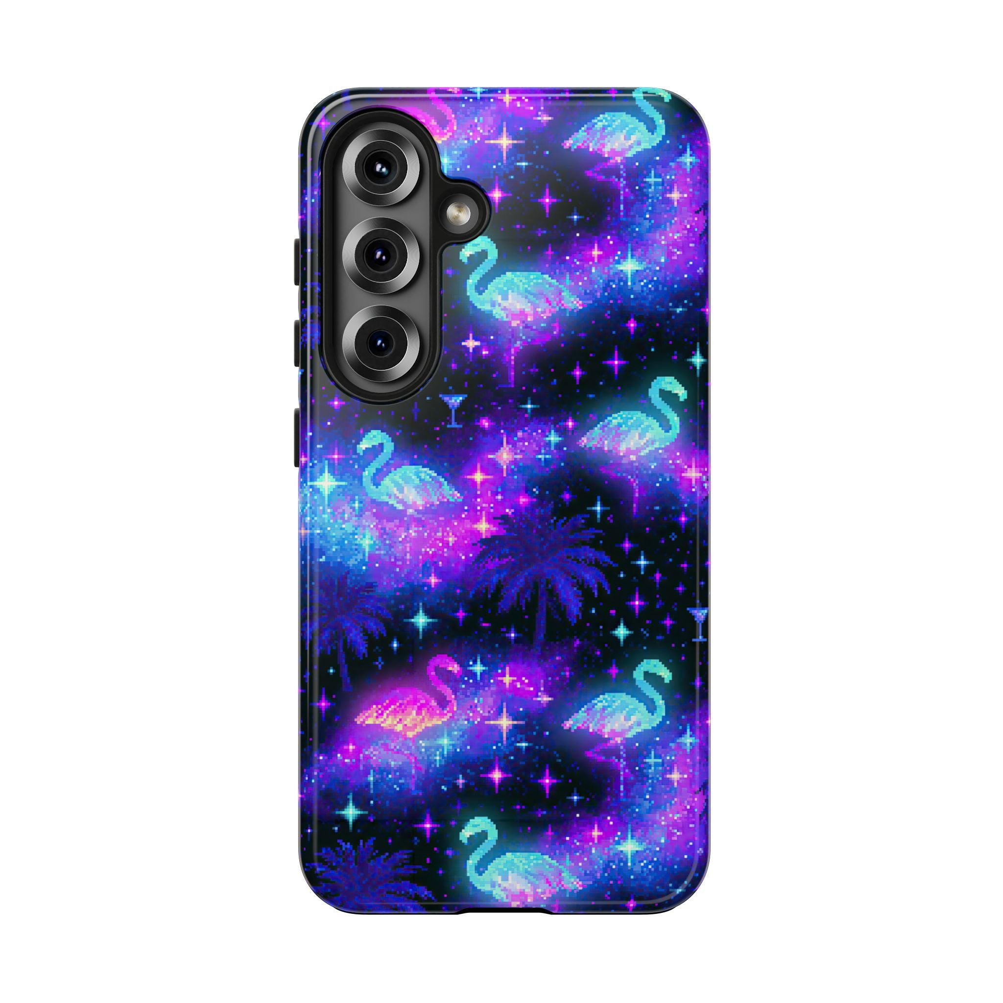 Celestial Flamingos | Tough Phone Case