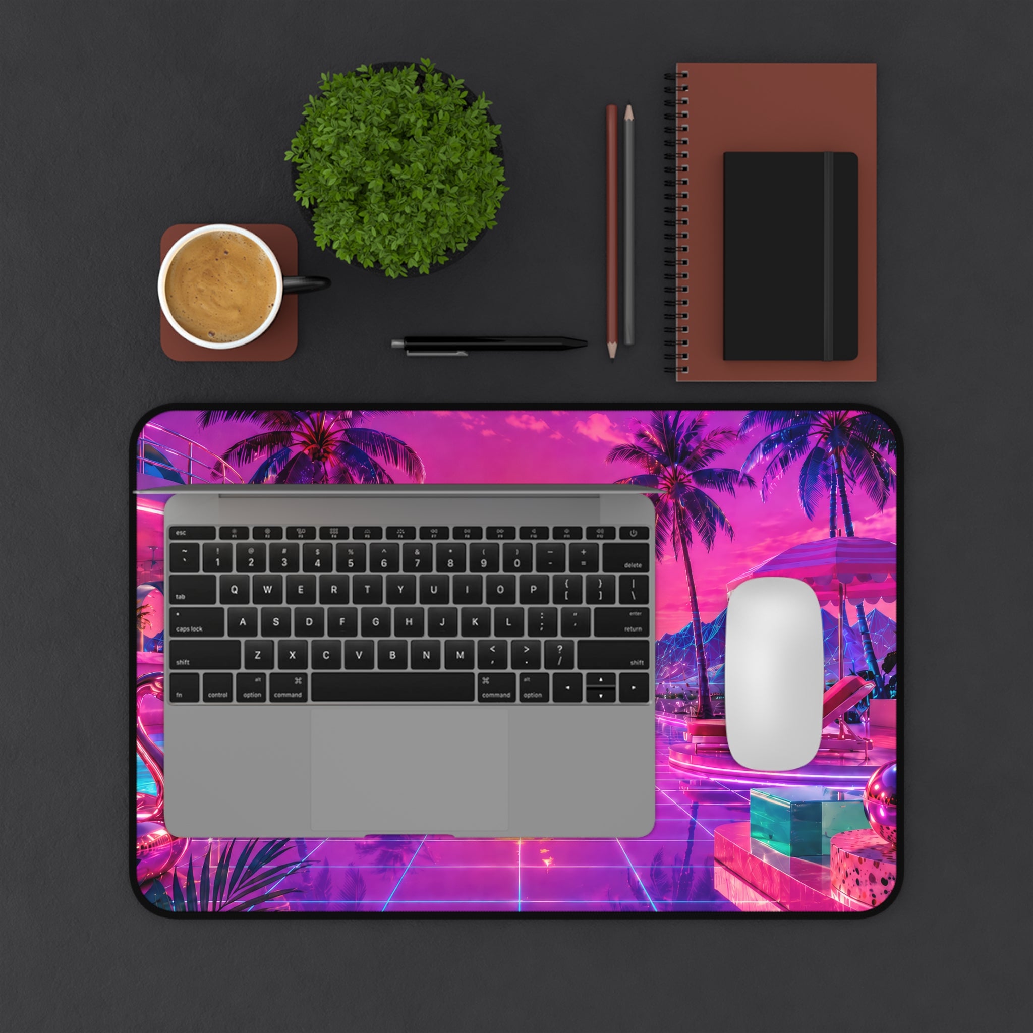 Synthetic Sunset | Desk Mat