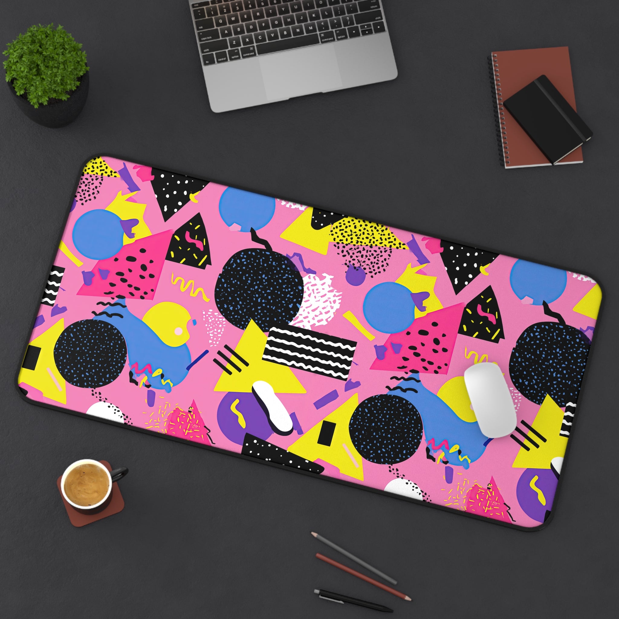 Pop Art Traffic Jam | Desk Mat