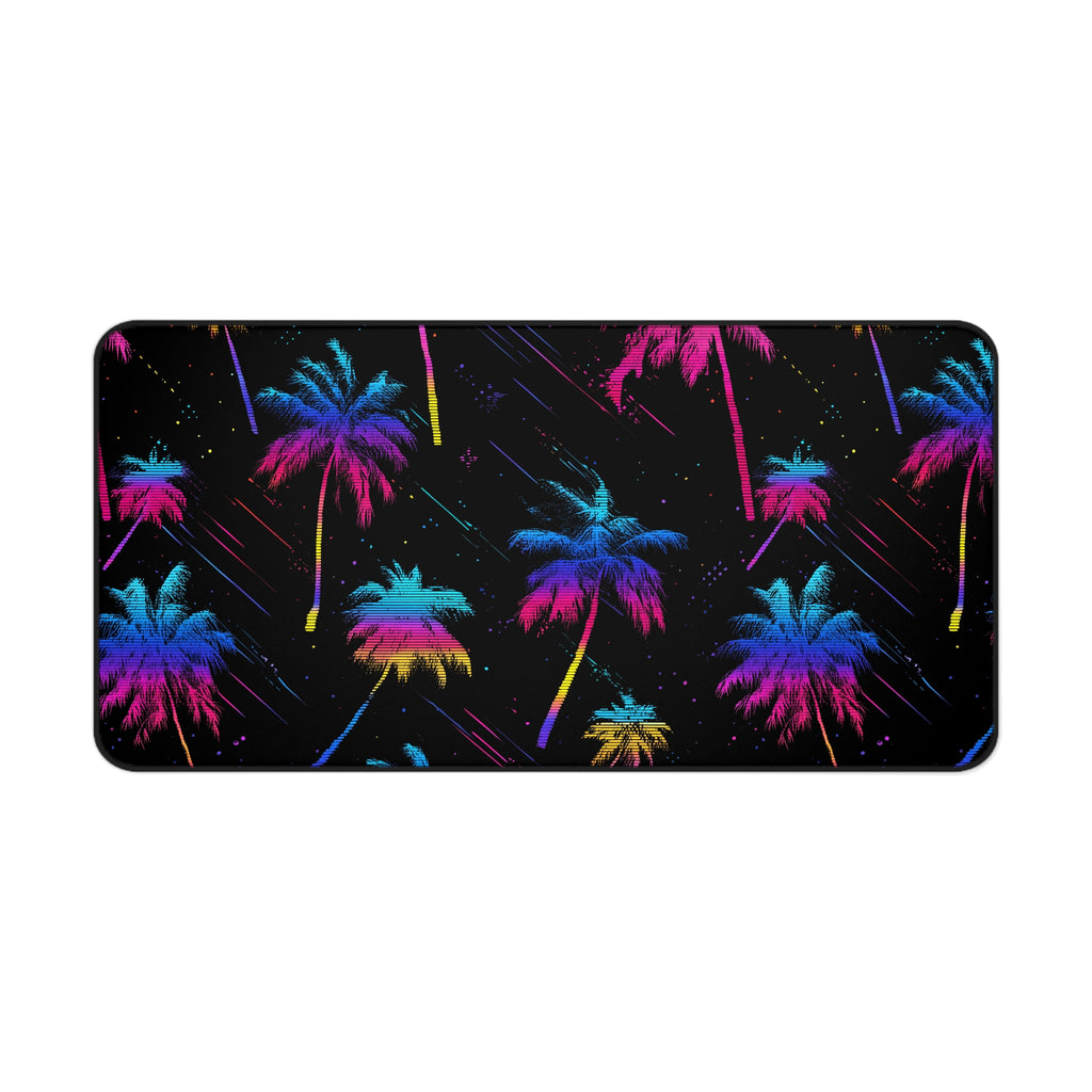 Neon Palmwave | Desk Mat