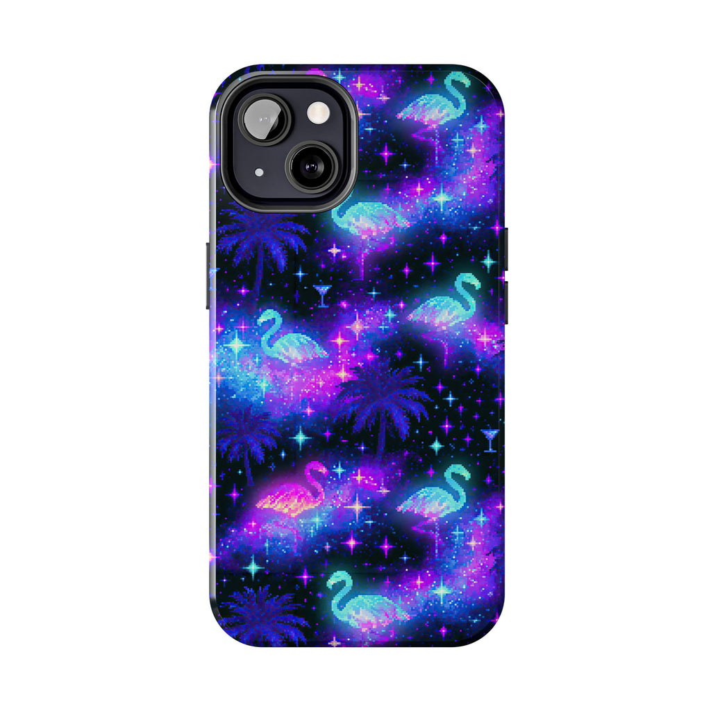 Celestial Flamingos | Tough Phone Case