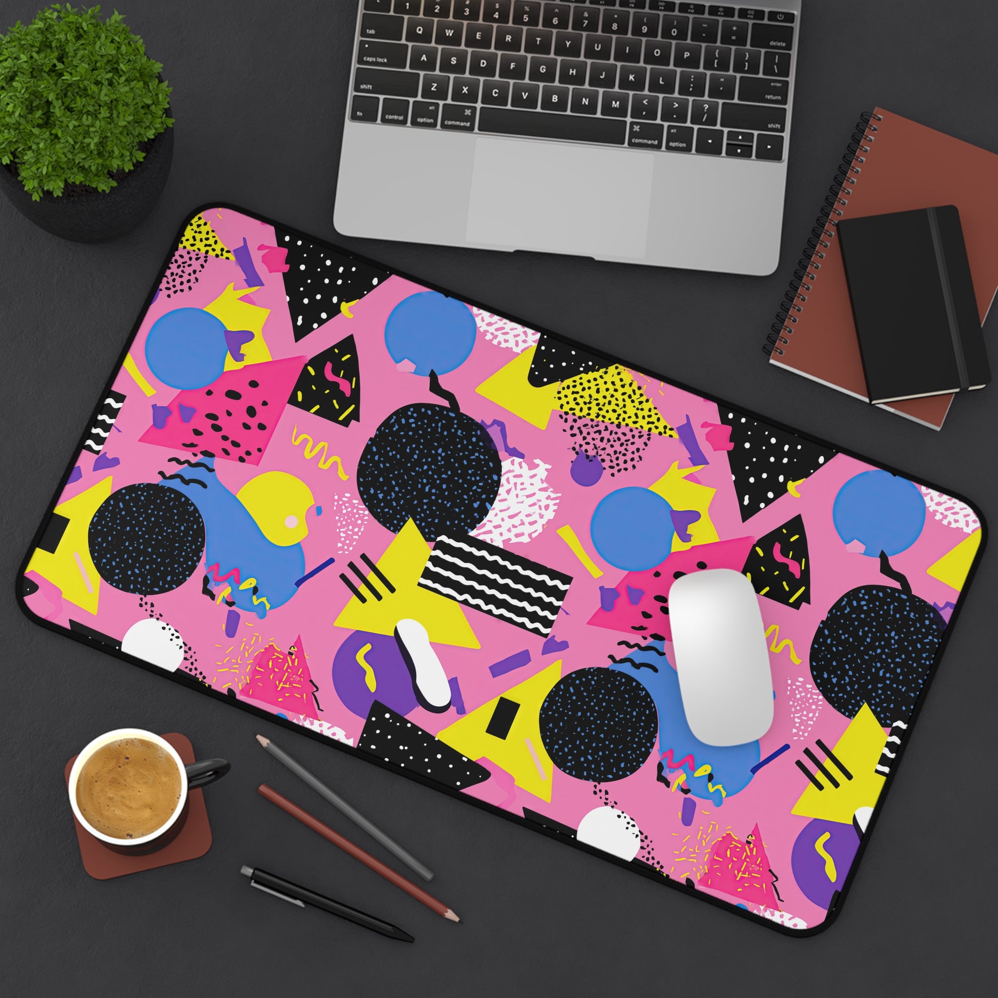 Pop Art Traffic Jam | Desk Mat