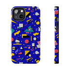 Blue Screen Confetti | Tough Phone Case