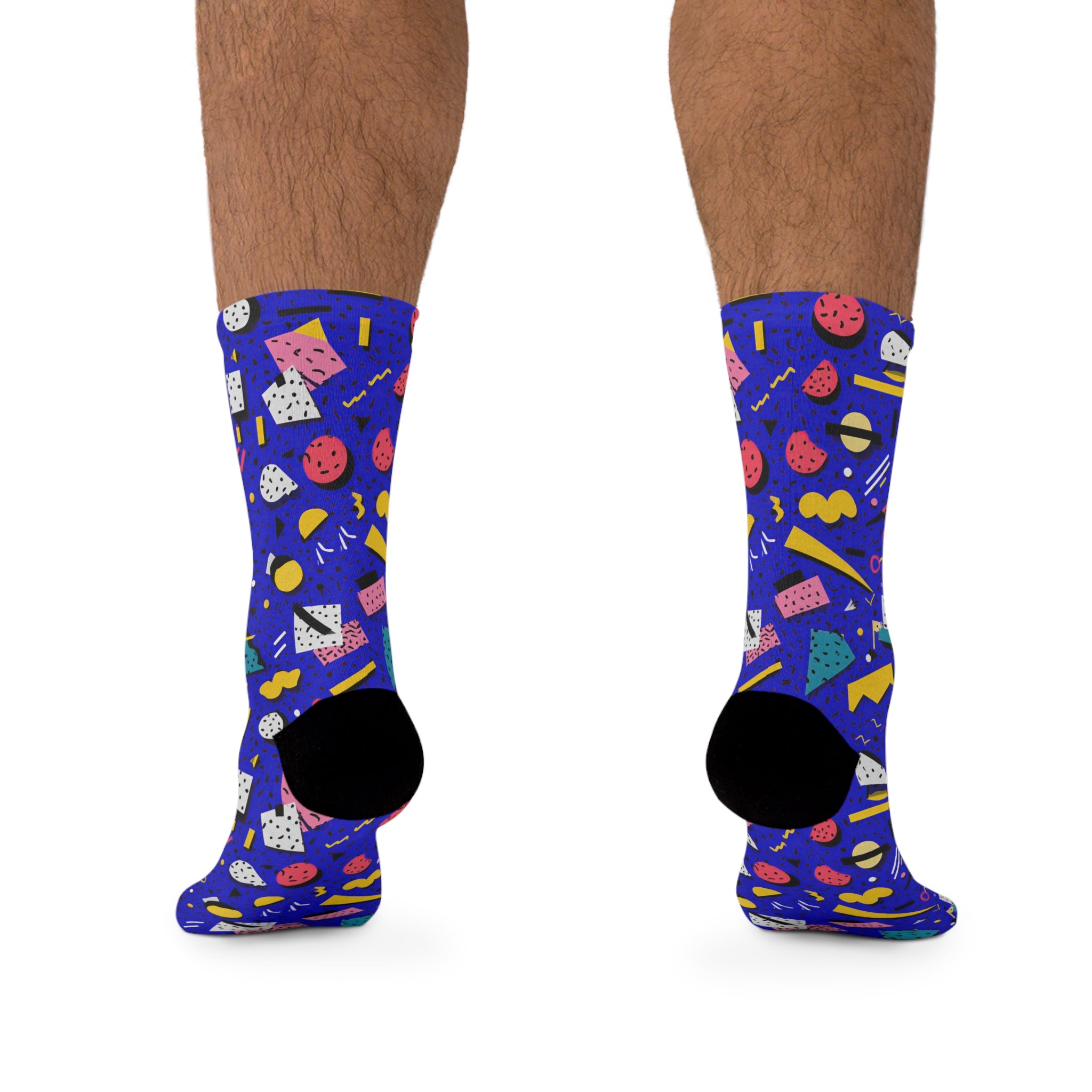 Blue Screen Confetti | Crew Socks
