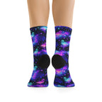 Celestial Flamingos | Crew Socks