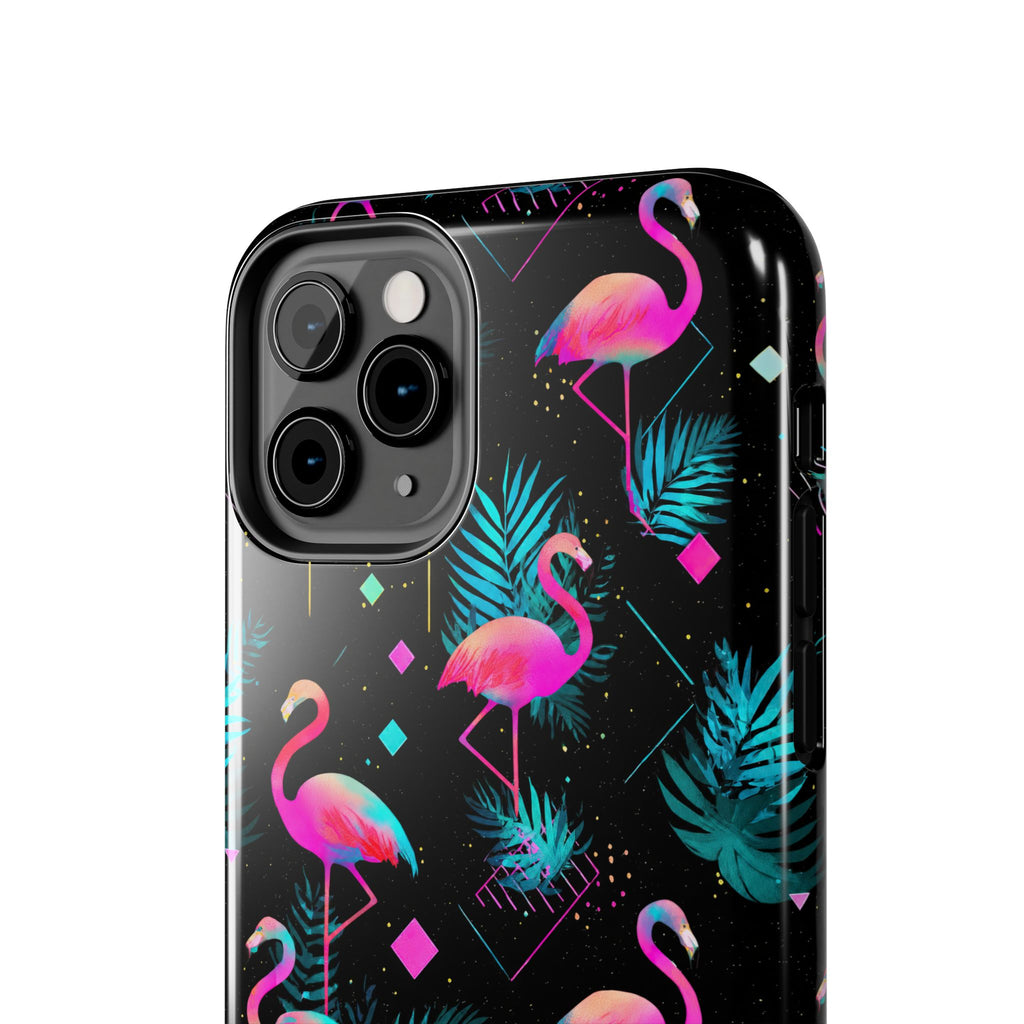 Flamingo Lounge | Tough Phone Case
