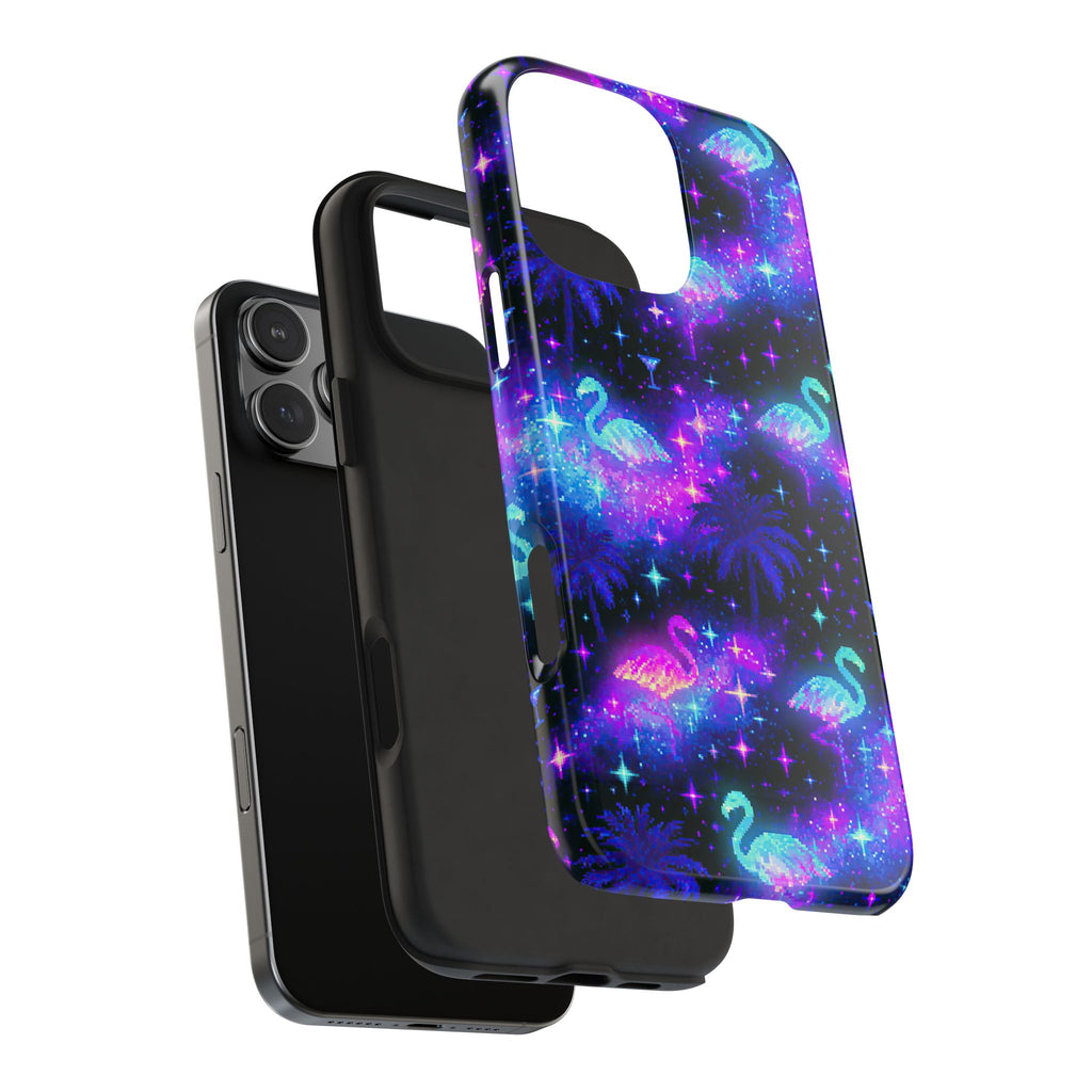 Celestial Flamingos | Tough Phone Case