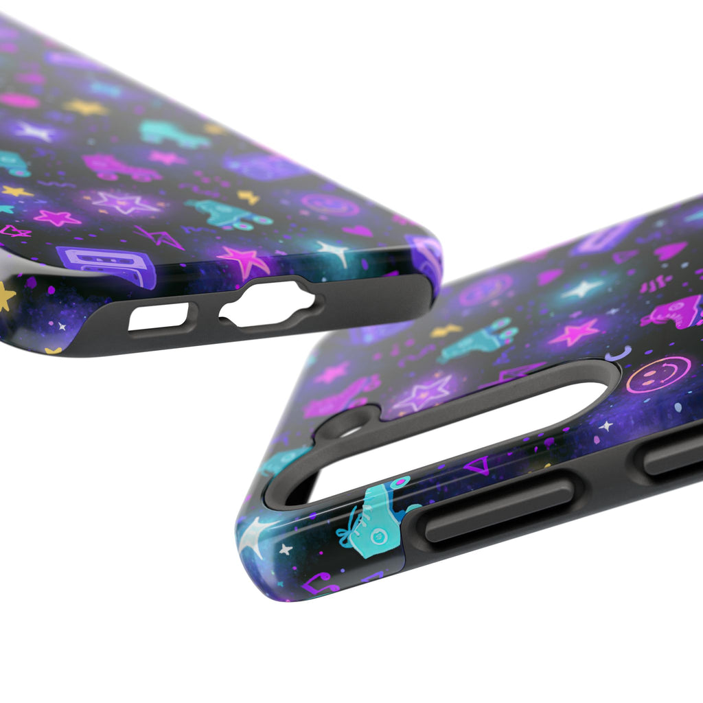 Roller Rink Galaxy | Tough Phone Case