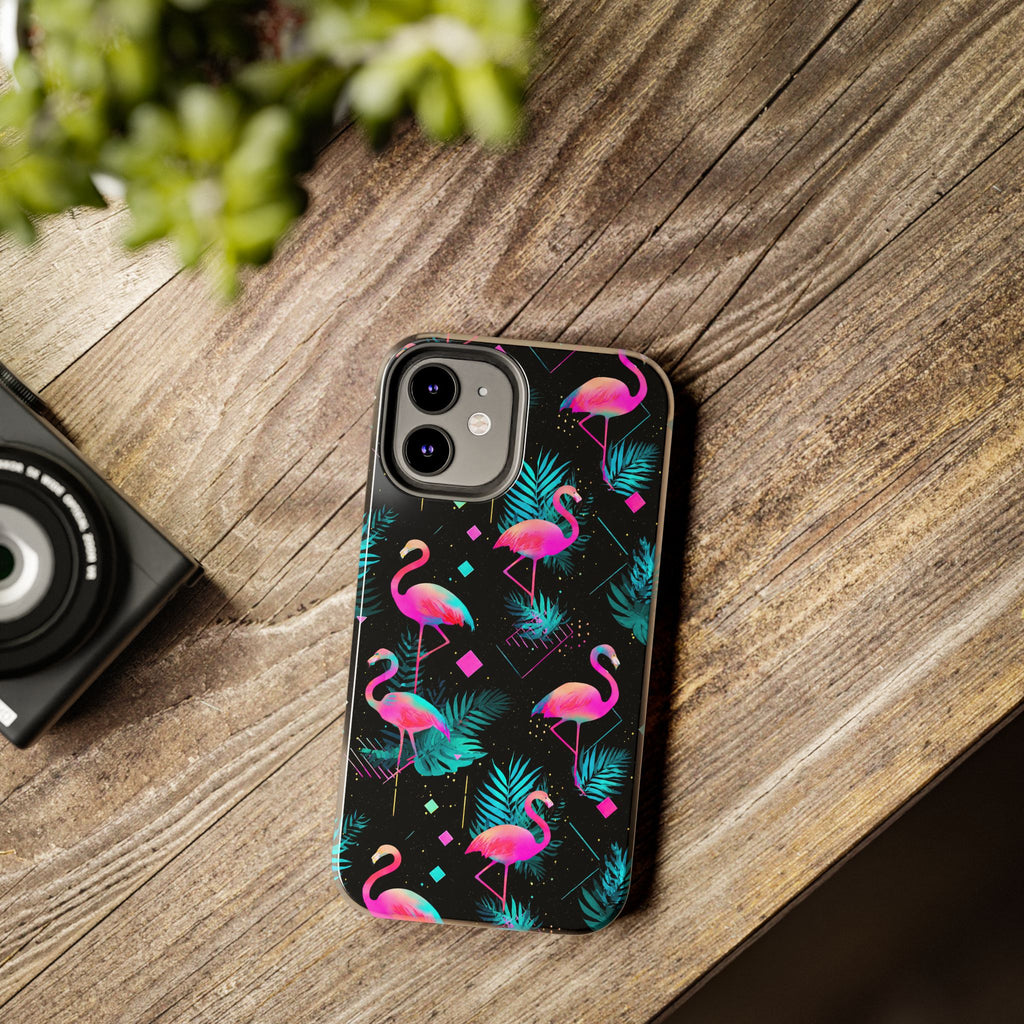 Flamingo Lounge | Tough Phone Case