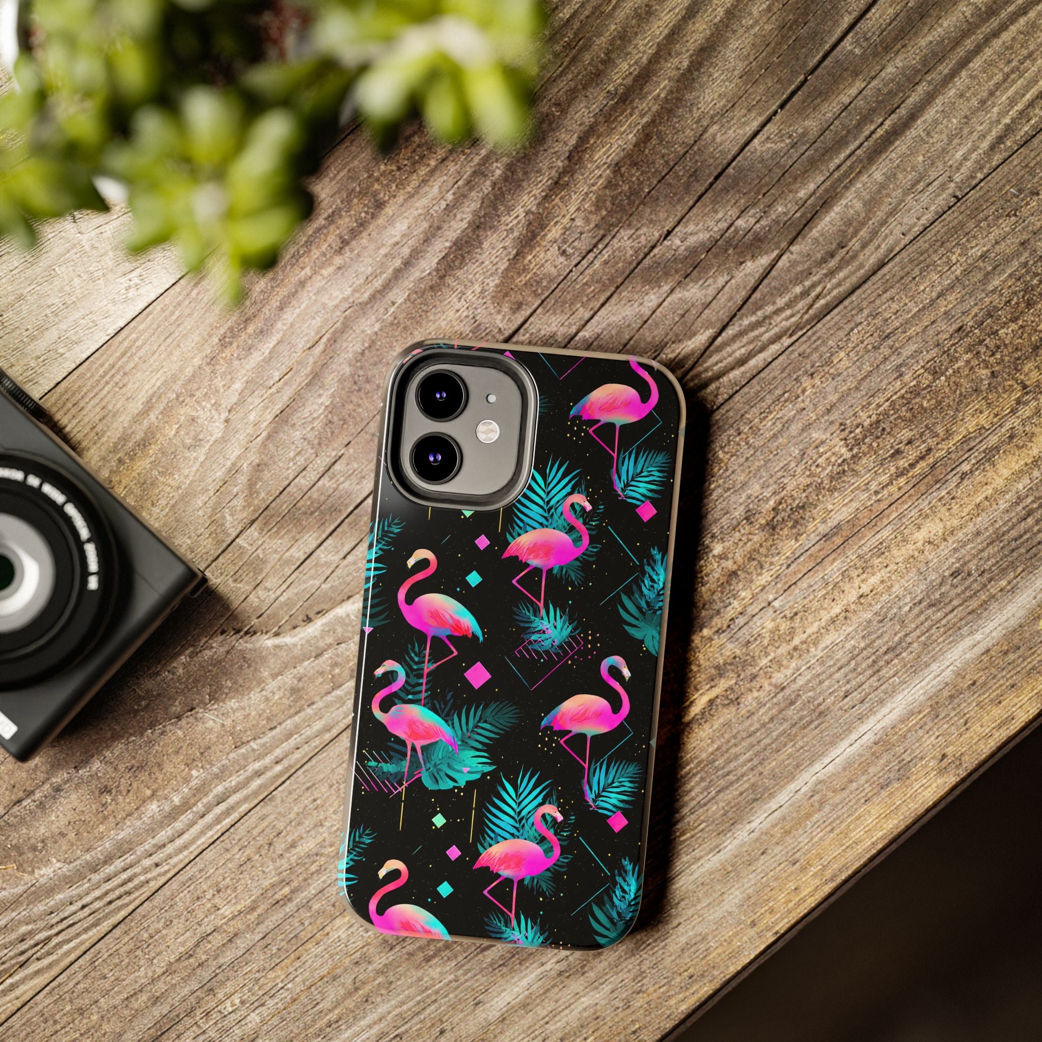 Flamingo Lounge | Tough Phone Case