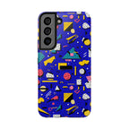 Blue Screen Confetti | Tough Phone Case
