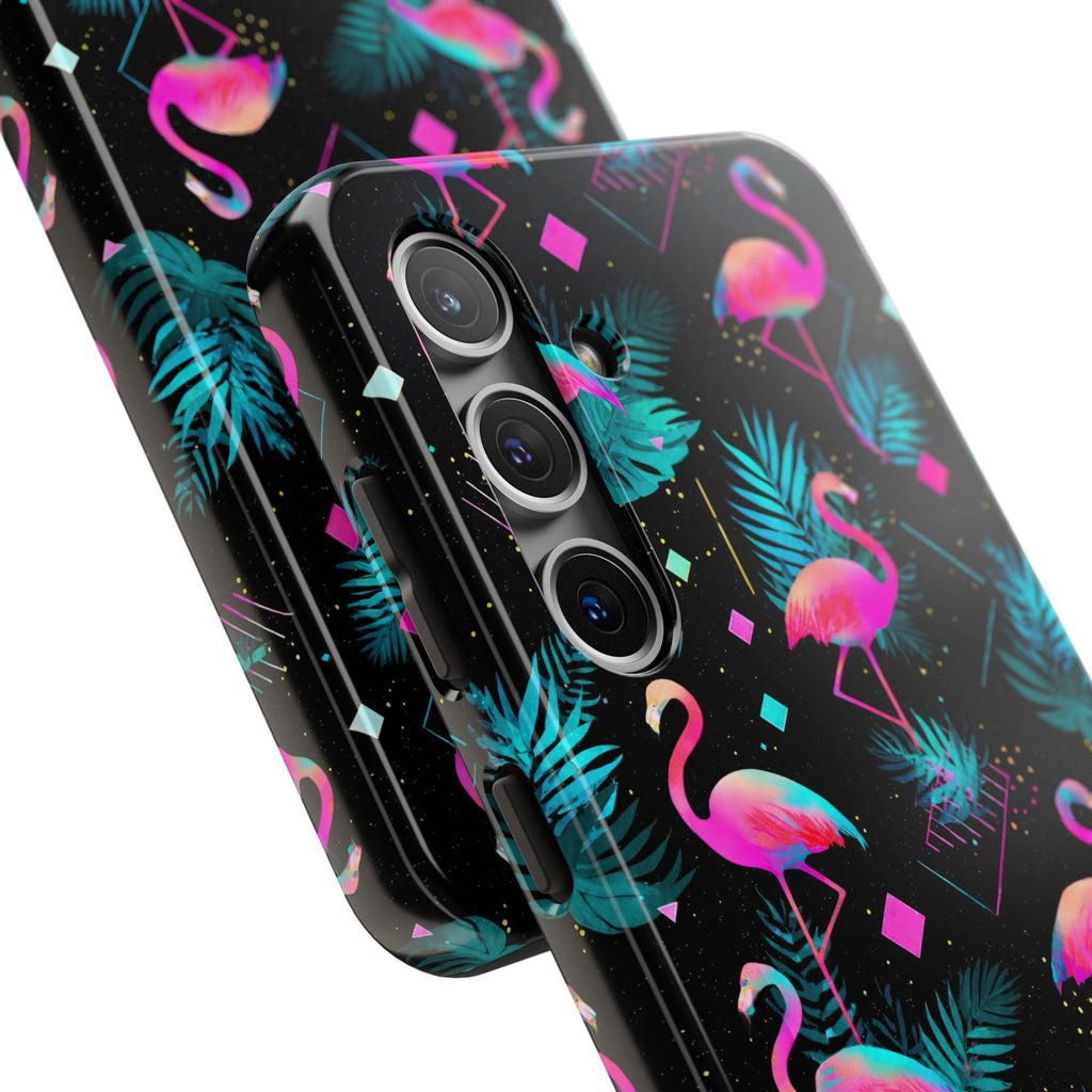 Flamingo Lounge | Tough Phone Case
